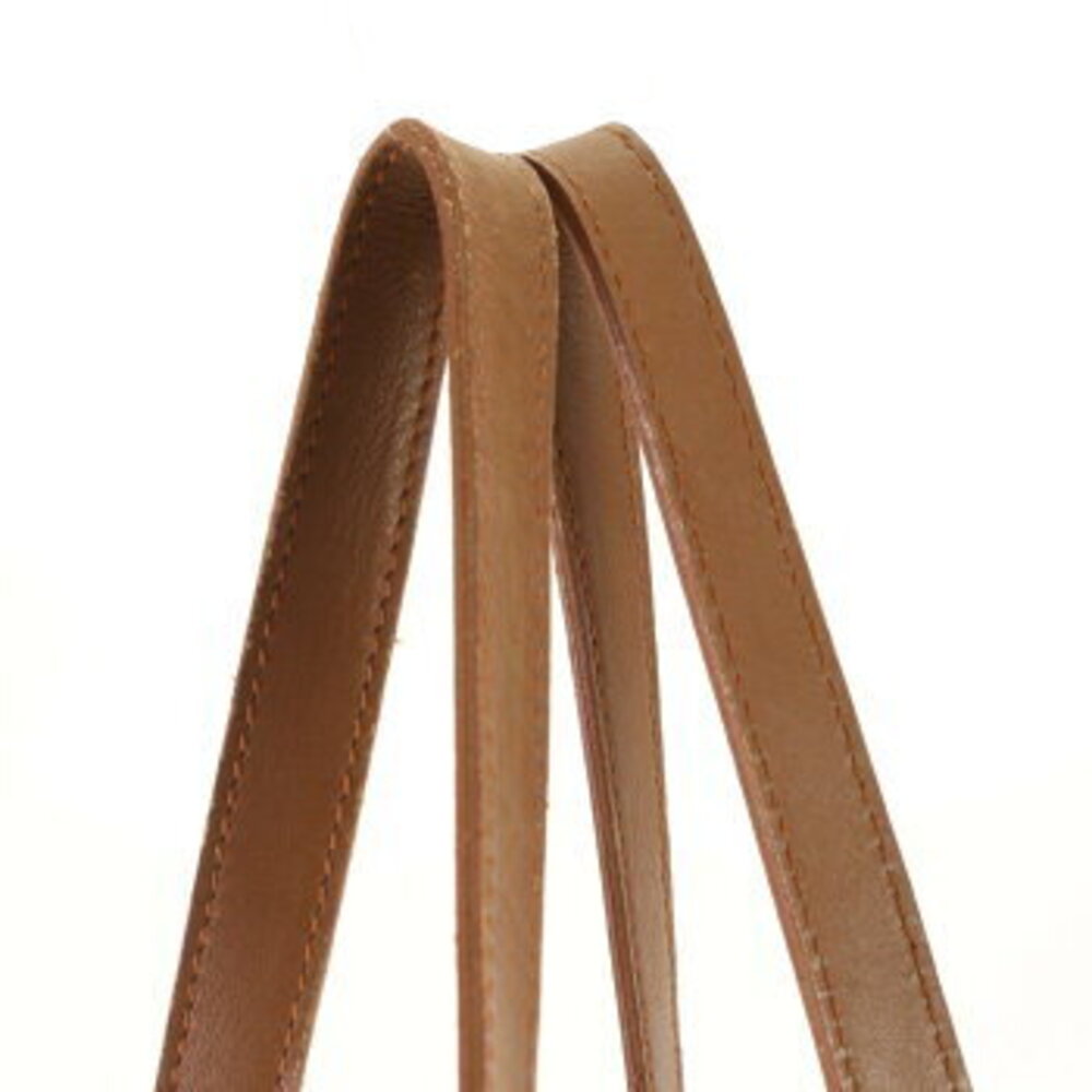 Burberry Nova check horse logo leather tote bag shoulder business document brown - Picture 4 of 14